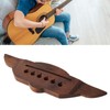 Wooden Guitar Bridge Swallow Shape Rosewood Delicate Acoustic Guitar Bridge