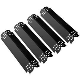 Unicook Grill Burner Covers for Nexgrill 720-0830H, 5 Burner 720-0888, 720-0888N, Gas Grill Replacement Parts Heat Plates, 14.6 Inch Flame Tamer, 4 Pack