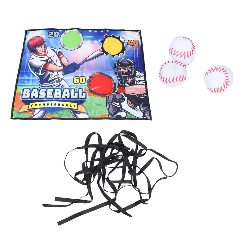 Ball Toss Target Games Parent Child Interaction Scoring Ball Throwing