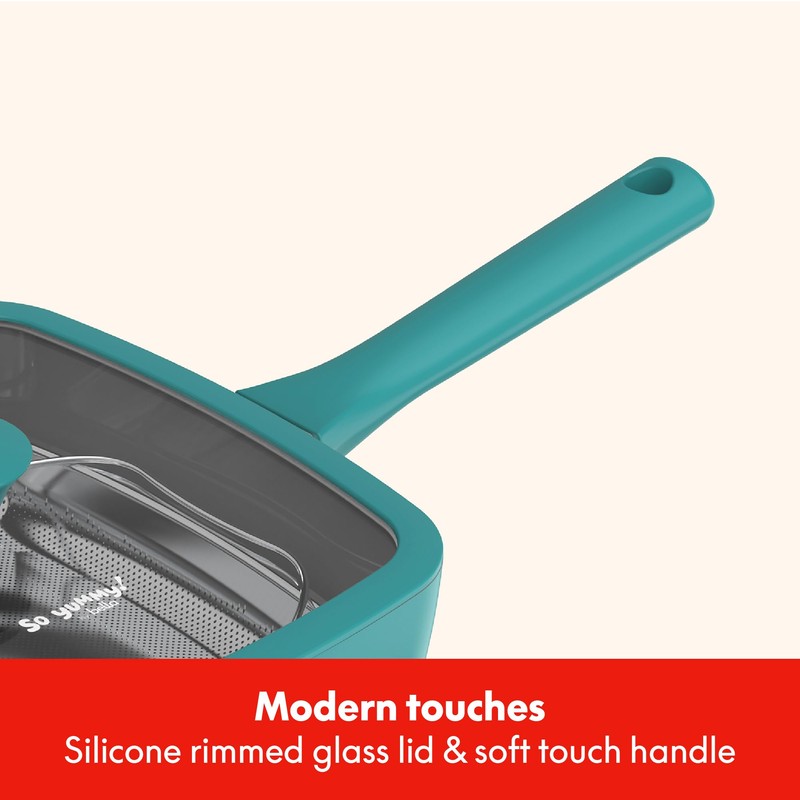 So Yummy by bella 3 Piece Square Pan Set, Aluminum
