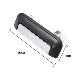 Konuooer Door Handle Exterior Chrome Trunk Handle (Driver Side) for Mitsubishi L200 and L300 Door Handle Strip Outer Front Left or Rear Left MR401347 MR144543