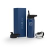 IRON °FLASK 18 oz Wide Mouth Water Bottle with Straw