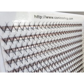 1000 fans 7D 0.05 Wispy Premade fans Mixed Lengths 9-16mm Volume loose Lashes C D Curl Handmade Fan eyelash extensions Kimeyelashes promade fan Double Spikes (Curl D, 7D - 0.05 - FishTail 1000f)