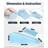Knee Surgery Pillow Straight Double Leg for Swelling & Blood
