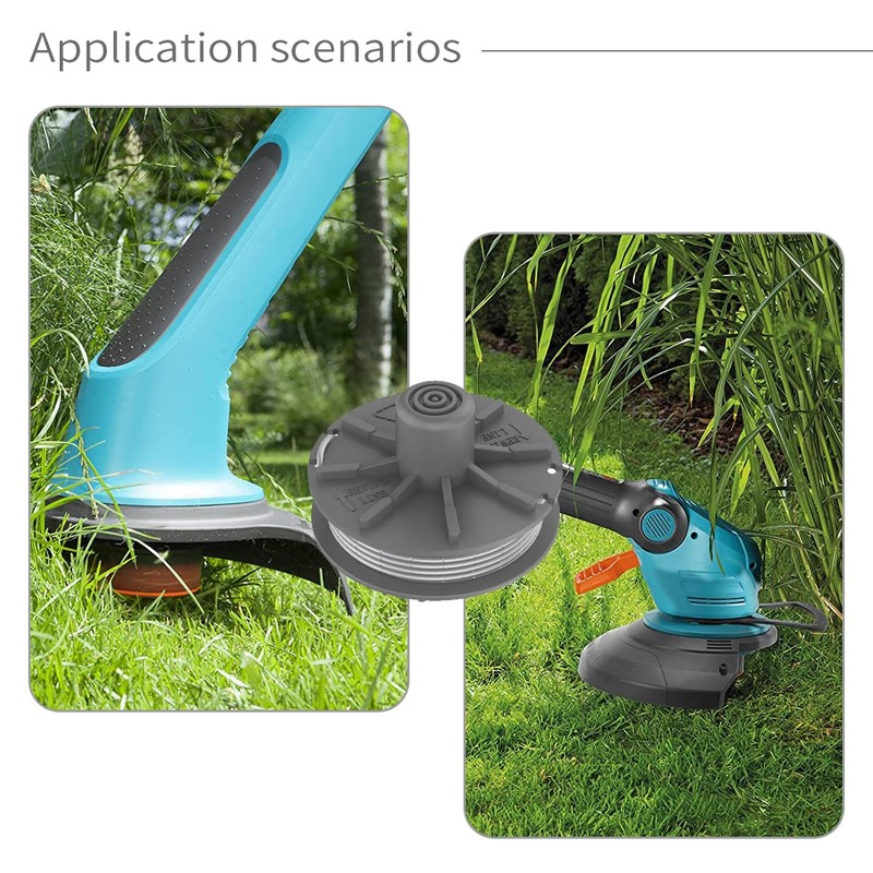 Lawn Trimmer Thread Spool, Pack of 4, Diameter 1.65 mm,