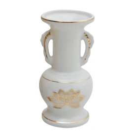 仏具のマルエス(Maruesu)白上金ハス 並仏花