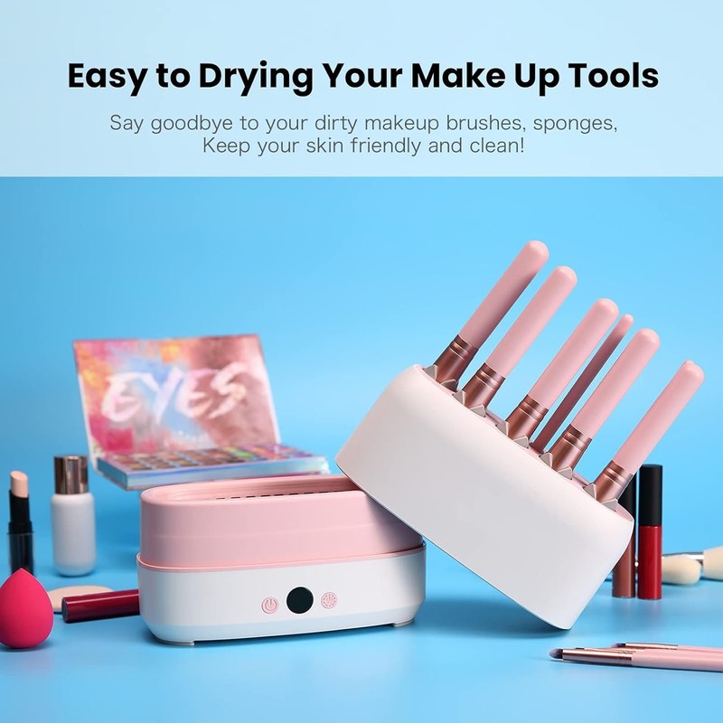 Makeup Brushes Dryer 12 Various Holes Electric Automatic Cosmetic Brush