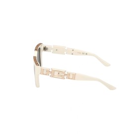 Guess Ladies Gu7915 Sunglasses White One Size