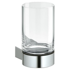 Keuco Plan 14950179000 Beaker Holder Aluminium Anodised Silver / Chrome