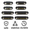 2 Pair Magnetic Pogo Pin Connector, 2P/3P/4P/5P/6P/7P/8P 2A Pogo Pin