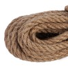 Relaxdays Jute Rope 12 mm, Set of 2 Natural Ropes,