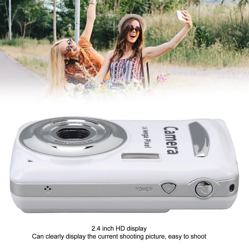 Digital Camera, 2.4 Inch HD Display Screen 16MP Digital Point