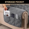 PrinceDeco 100% Waterproof Loveseat Covers for 2 Cushion Couch Sofa