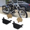 4PCs Motorcycle Front And Rear Brake Pads Brake Accessory Replacement