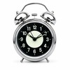 Twin Bell Alarm Clock for Heavy Sleepers – Retro Metal