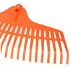 KOTARBAU® Fan broom, 23 teeth made of plastic with aluminium