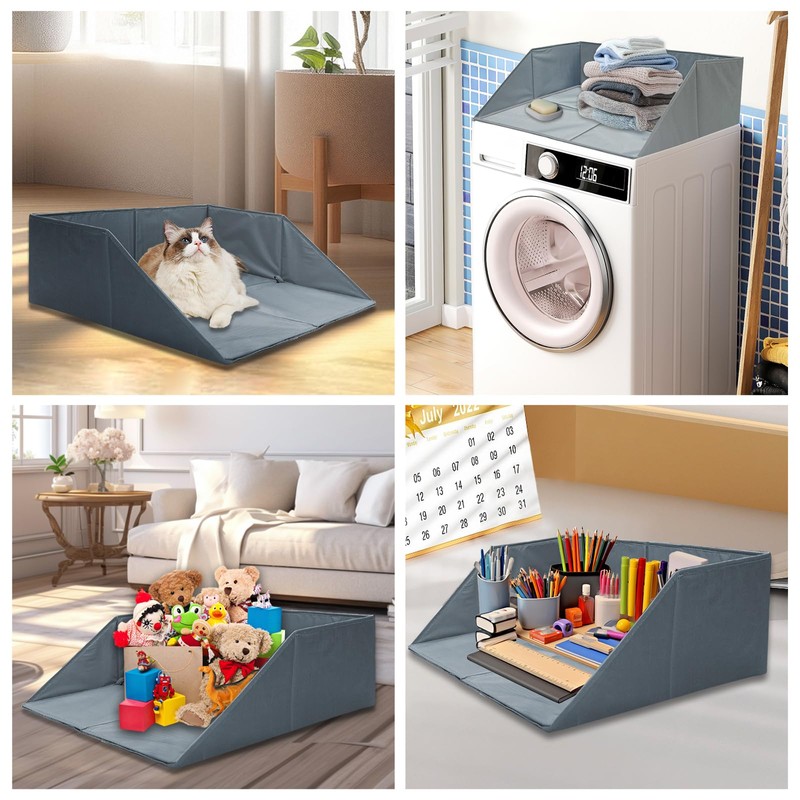 Laundry Guards for Front-Load Washers & Dryers, Secure Guardrails Prevent