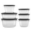Rubbermaid Premier Easy Find Lids Meal Prep and Food Storage