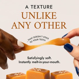 Béquet Celtic Sea Salt Caramels – Soft, Individually Wrapped Gourmet Caramel Candy, Gluten‑Free & Kosher – 16 oz Gift Bag