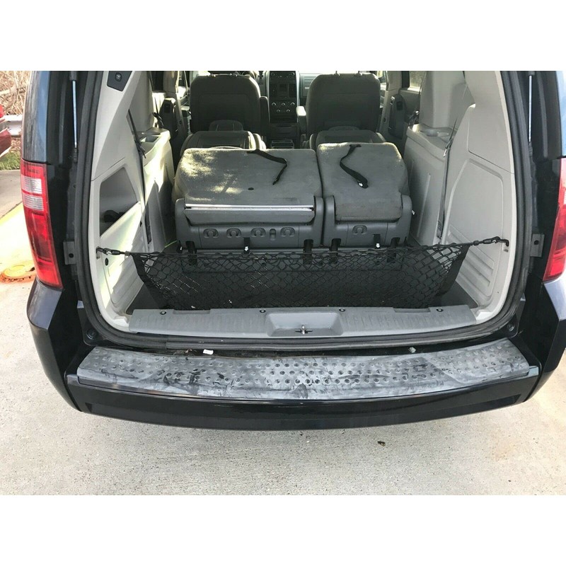 EACCESSORIES EA Rear Trunk Organizer Cargo Net for Dodge Grand