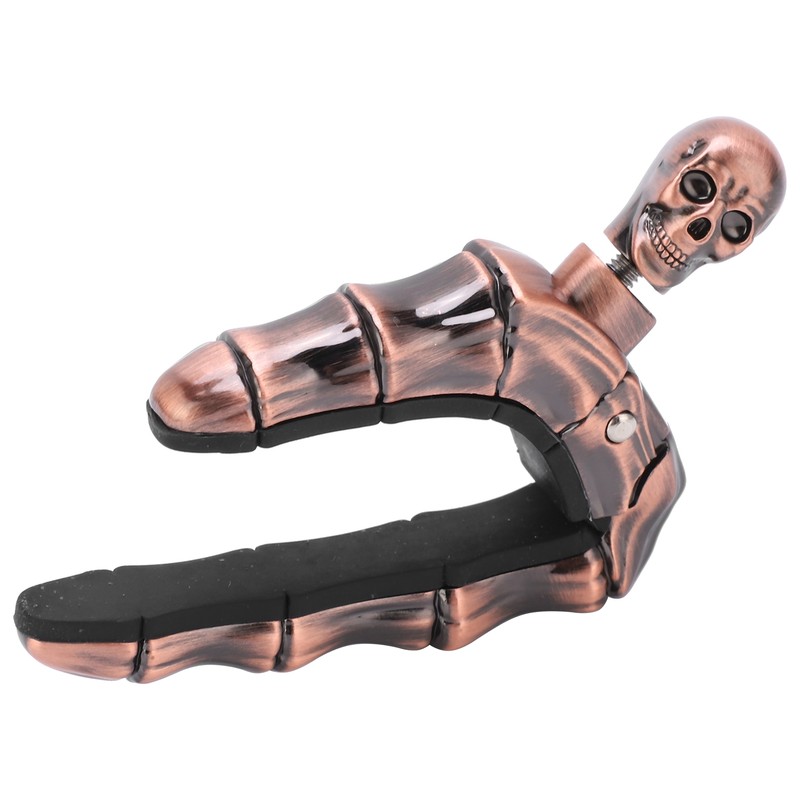Guitar Capo Ballad Zinc Alloy Silicone Diacritics Skull Musical Instrument