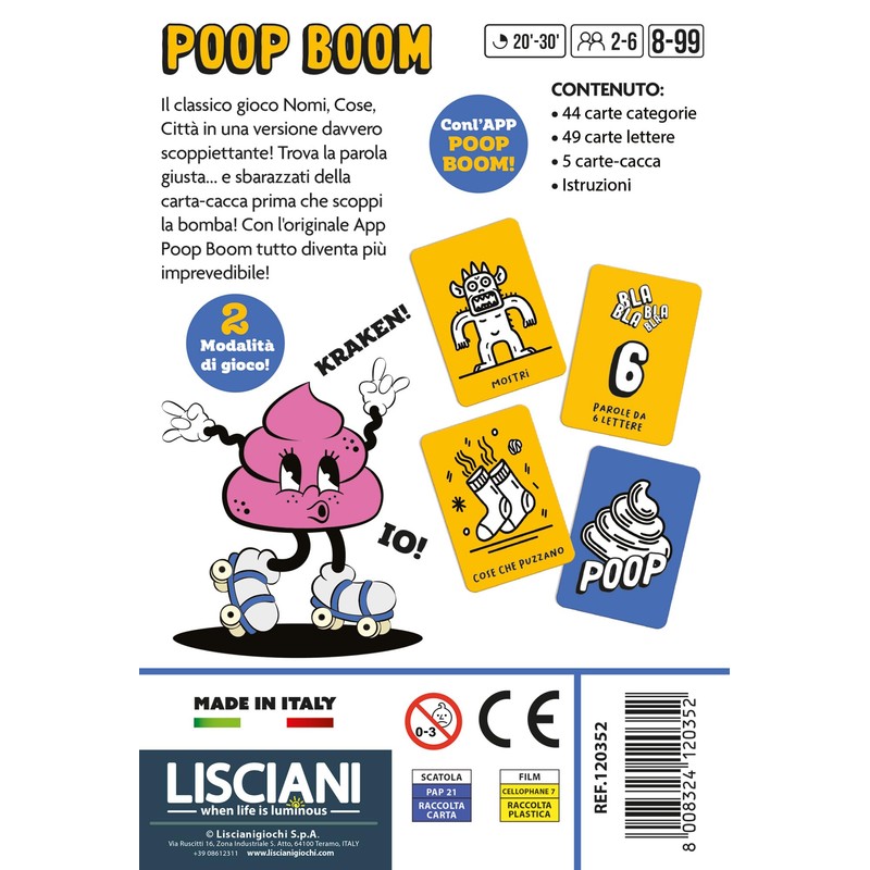 Lisciani Giochi - Ludoteca Po poop, 120352