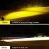 4pcs Faros Auxiliares Luces Led Para Motos Auto Doble Color
