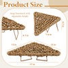 Vincreem Triangle Bearded Dragon Hammock 13 x 13 x 16.5inches