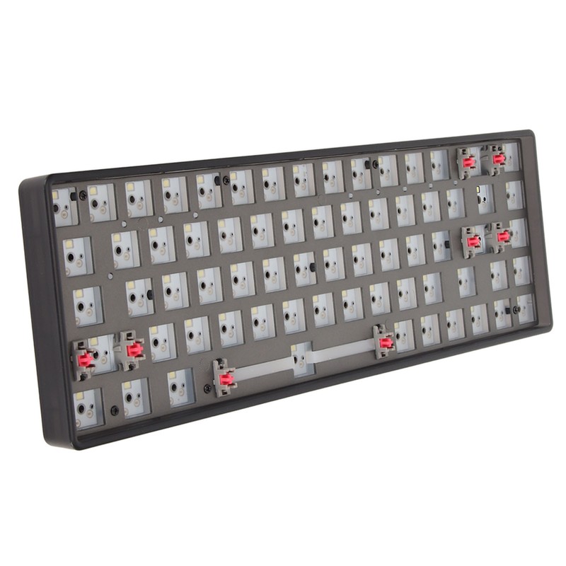 Mechanical Keyboard Kit 68 Keys 2.4G BT Wired Mode 65%
