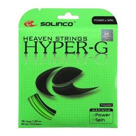 Solinco Soilnco Hyper-G Heaven High Spin Poly String - Choice of All Gauges Hyper G String Set, 40ft/12.2M, 20g