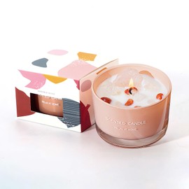 Velas Aromaticas, Cera de Soja 100% Pura, Aromaterapia，Alivio Del Estrés y Relajación, Adecuado para Yoga, Meditación, Navidad, Día de San Valentín, Regalo Perfecto para Mujeres