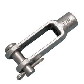 316-NM UNF STAINLESS STEEL THREADED YOKE END 3/16" RH (S0113-RF05)