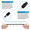 Auroh 2-Pack DC Power Splitter Cable 1 to 4 Way,