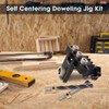 3 in 1 Dowel Jig Drill Kit Multi-Function Self Centering