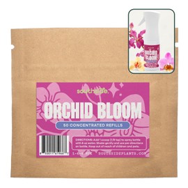 Southside Orchid Bloom Fertilizer - 50 Concentrated Refills (Spray Bottle not Included) - Hydrate & Fertilize (1-3-2 NPK) - Economical Plant Food for Orchids