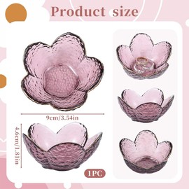 KEWUF Aesthetic Room Decor, Ceramic Jewellery Bowl, Flower Shape Jewellery Plate, Decorative Jewellery Tray, Aesthetic Room Decor, Ring Bowl for Bedroom, Dressing Table, Bedside Table, Pack of 1