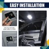 Middrivr 4PCS Interior Car LED Dome Light, Car Reading Light,