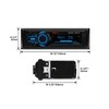 Boss Audio Systems MR1308UABK Single DIN Mechless Bluetooth Enabled MP3