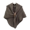 Womens Warm Long Shawl Wraps Large Scarves Knit Feel Triangle
