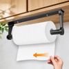 Magnetic & Adhesive Paper Towel Holder for Refrigerator Side, No