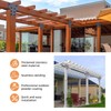 Fepinc 4x4 Post Cap Tie Bracket, (Actual 3.5"x3.5") Wood Gazebo