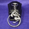 Alien vs. Predator Inspired Keyring Antique Metal (Antique Silver)