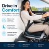 Memory Foam Car Seat Cushion for Driving – Wedge Height