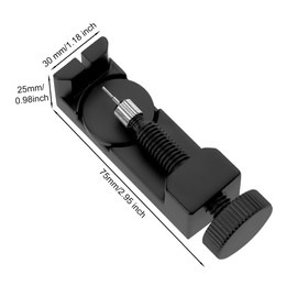 Ranjaner Unisex Watch Repair Tool Kit - Metal Watch Strap Link Remover, Adjustment & Replacement Tool for Watch Pins, Black Finish, Portable & Versatile