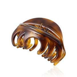 Rosette 2Pcs/set Large Chic Styling Hair Claw Clip Strong Holding Power Hair Clips Clamps Indoor Outdoor Hair Grip Hairpins Hairgrip for Women and Gir
