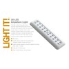 LIGHT IT! By Fulcrum, 30017-308 20-LED Anywhere Light, White, Single