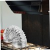 TEHAUX 1Pc Aluminum Foil Telescopic Duct Practical Vent Hose for