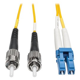 TRIPP LITE 25M Duplex Single Mode 9/125 Fiber Patch Cable LC/ST 82' (N368-25M)
