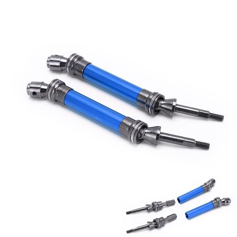 CVD Steel Rear Drive Shaft Assembly for Traxxas Slash Rustler