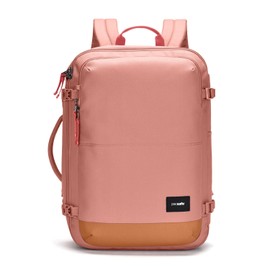 Pacsafe GO Anti Theft 34L Carry-on Backpack, Rose